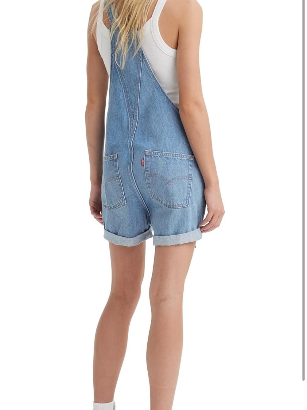 Levi's Women's Vintage Denim Shortalls - Picture 8 of 8